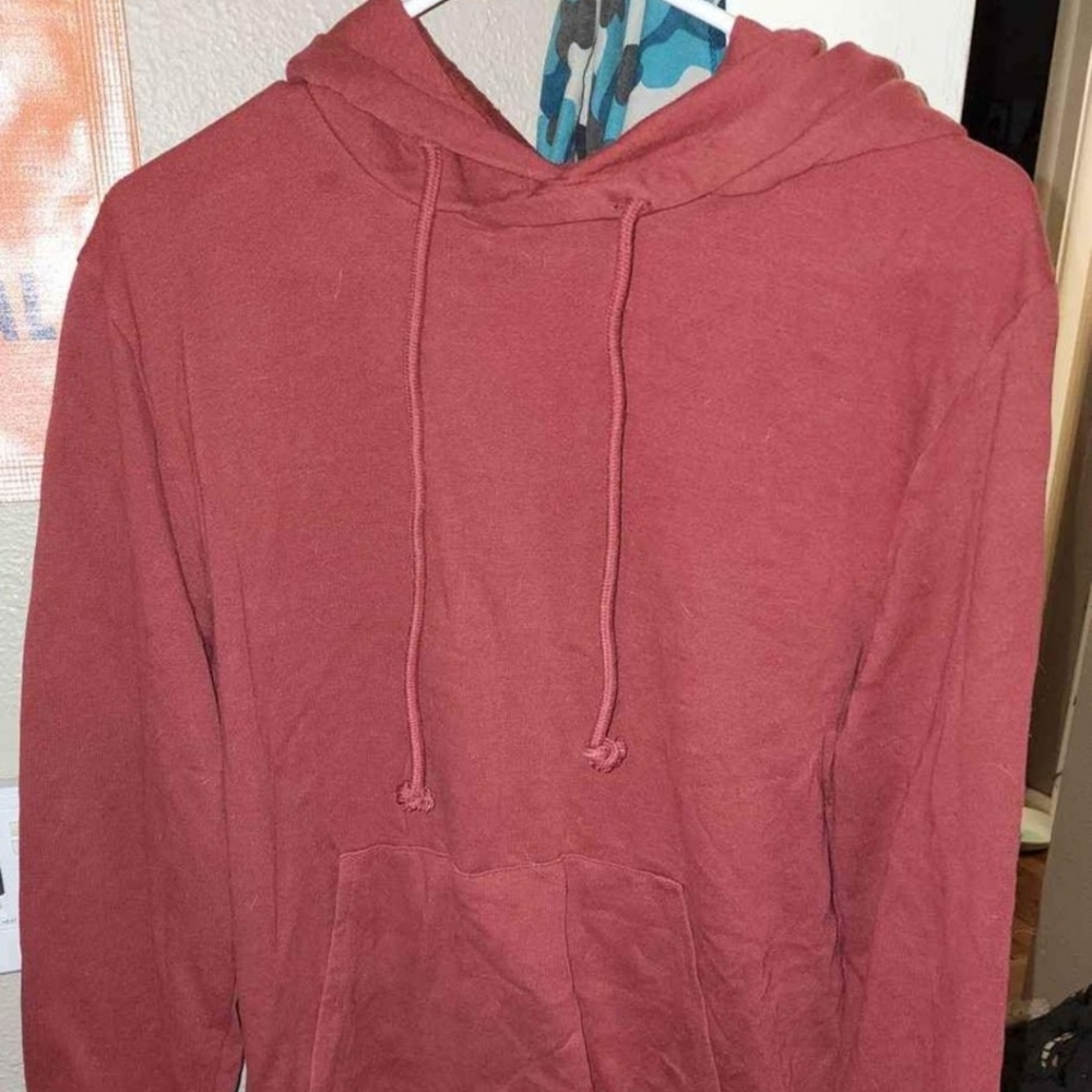 Arizona dark red mens hoodie